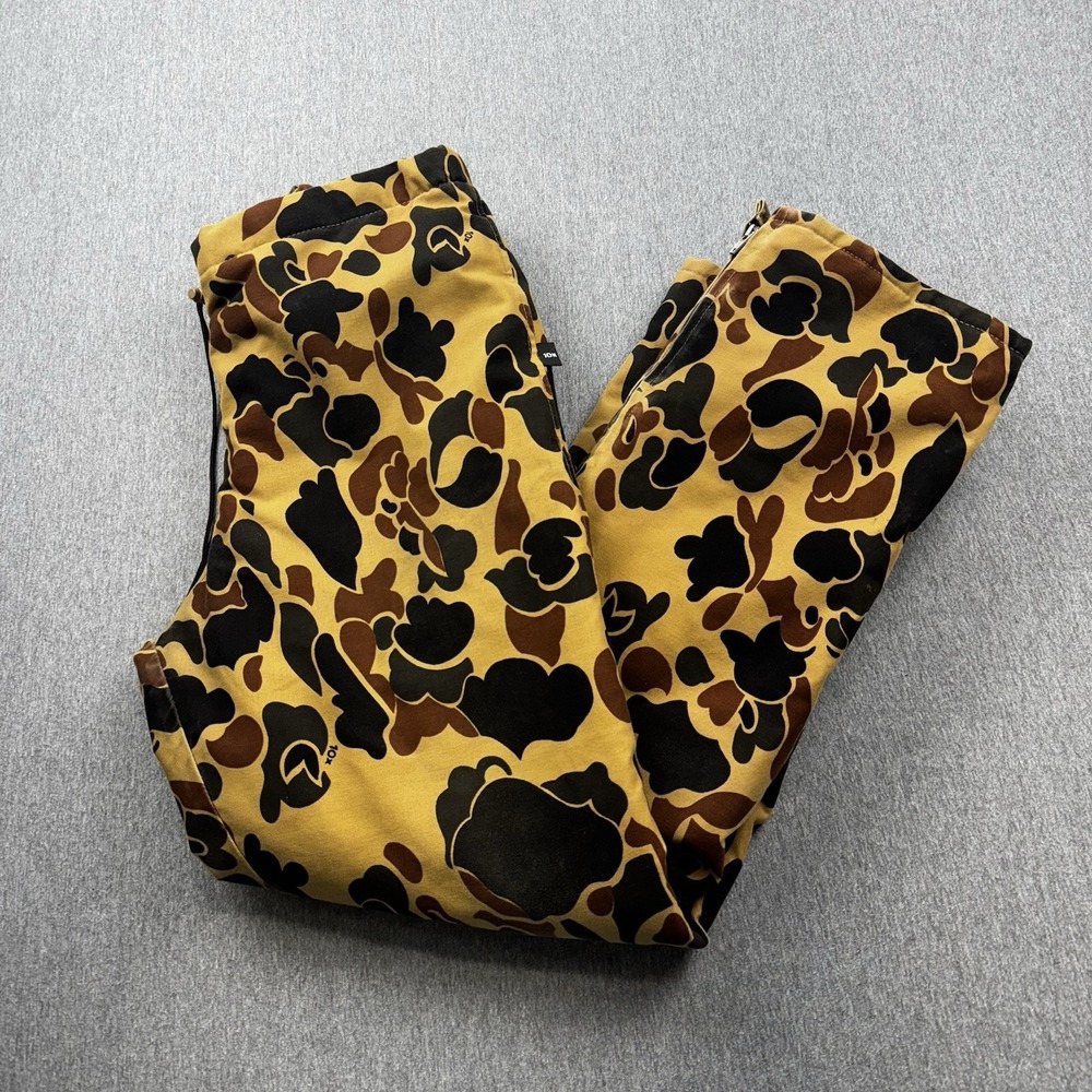 10X Gore-Tex‎ Mens Med Regular 32-34x32 Hunting Pants Camo Drawstring Hunting